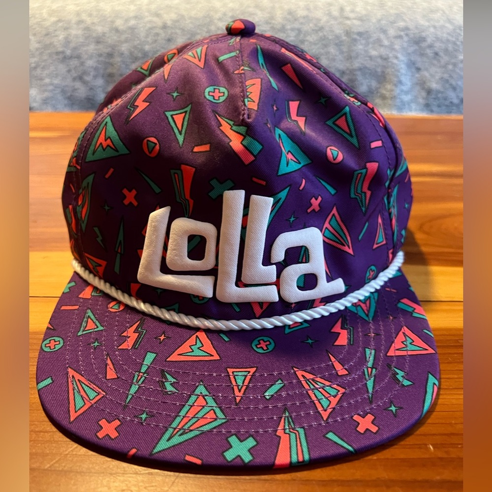 Lollapalooza festival Snapback Rope Golf hat/cap